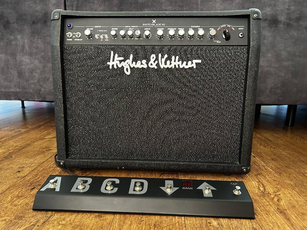 Hughes & Kettner Switchblade 50 Combo gitaarversterker, Ophalen, Gebruikt, Gitaar, 50 tot 100 watt