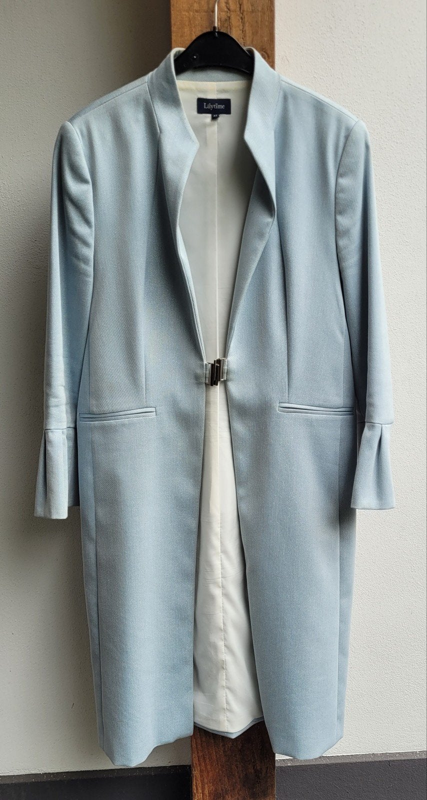 Lilytime dames blazer / jasje in maat 42., Blauw, Maat 42/44 (L), Ophalen of Verzenden, Zo goed als nieuw