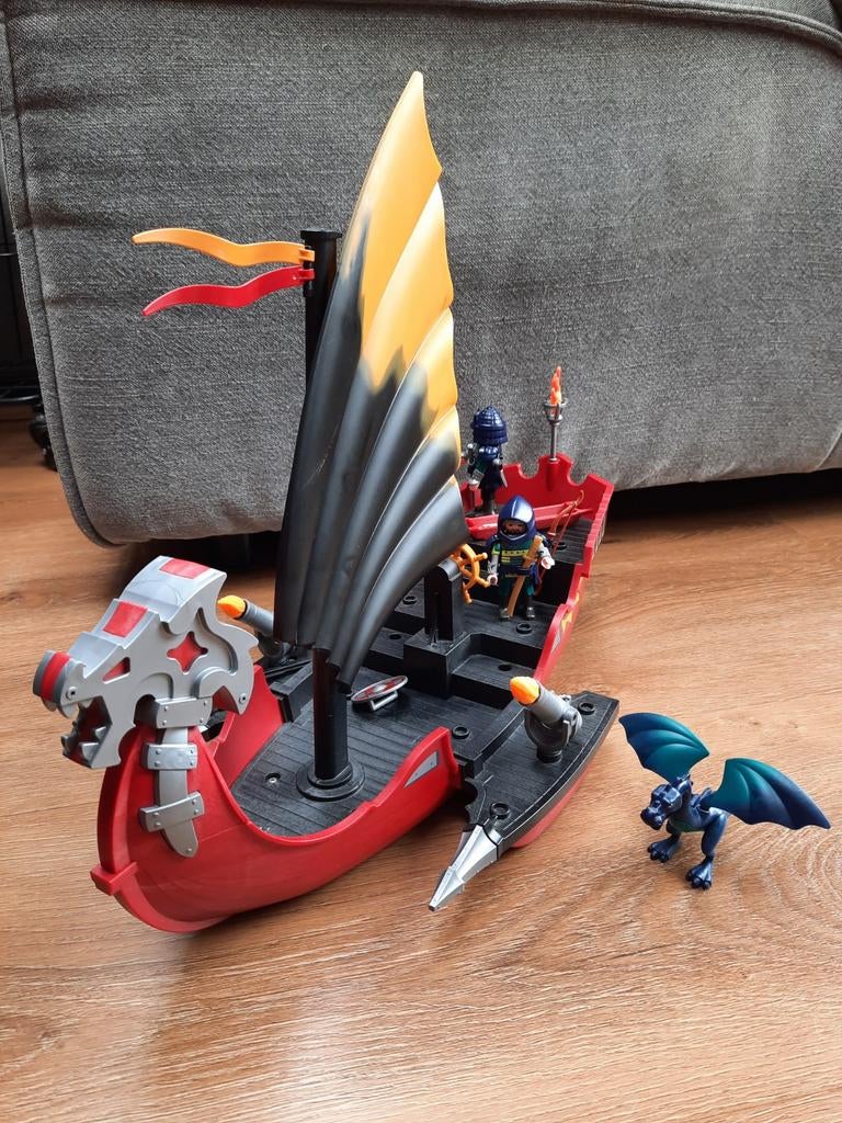 Playmobil Drakenboot 5481 met kanonnen, Ophalen of Verzenden