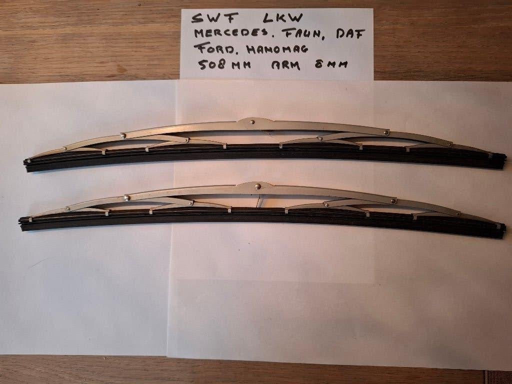 Oldtimer ruitenwisser set Mercedes, Faun, Daf, Hanomag enz., Auto-onderdelen, Ophalen of Verzenden, Nieuw, Mercedes-Benz, Ruiten en Toebehoren