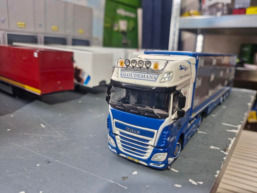 Daf XF met veetrailer wsi van gloudemans, Ophalen of Verzenden, Zo goed als nieuw, Bus of Vrachtwagen, Wsi