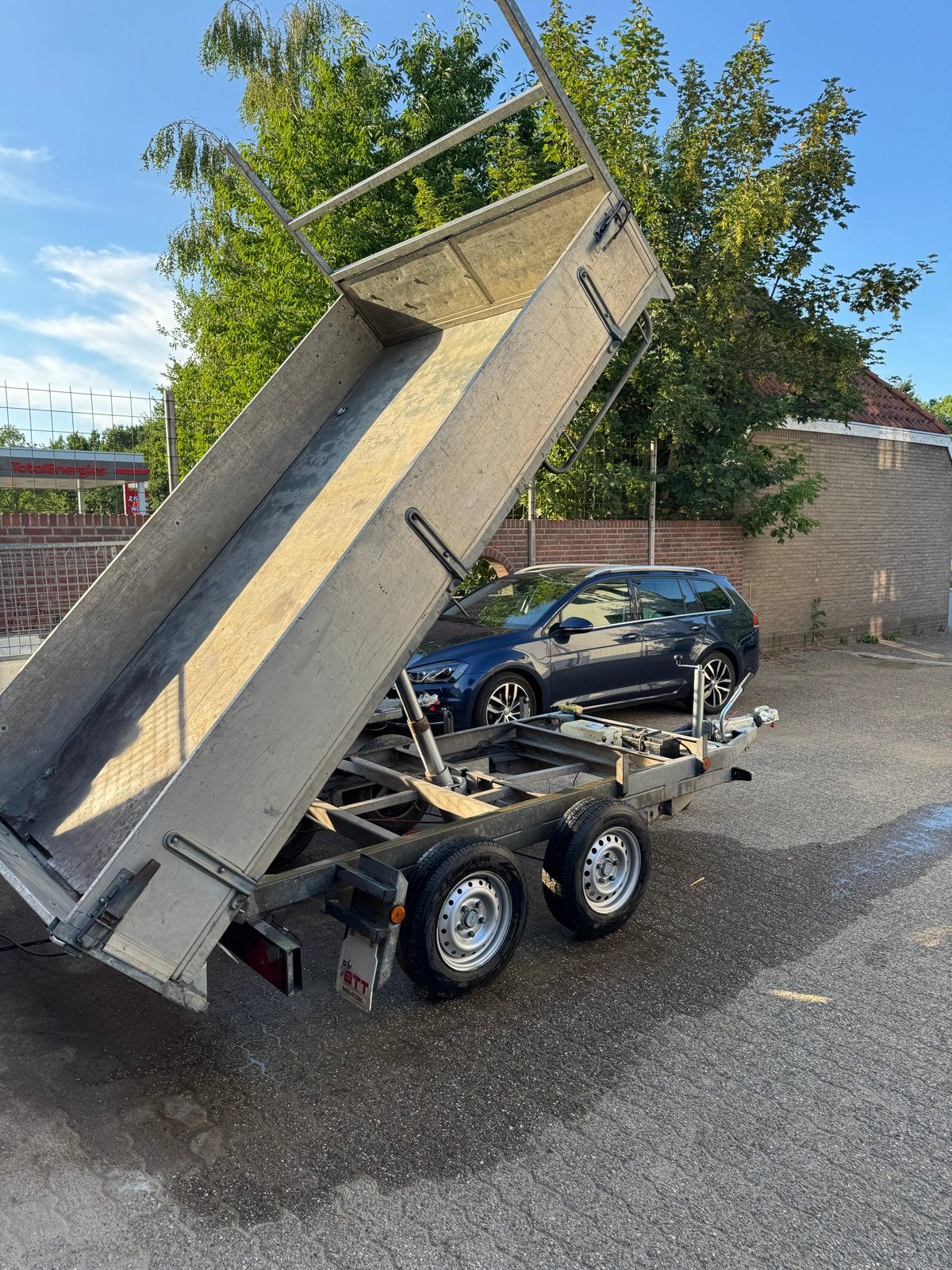 BW Trailers Kipper Aanhangwagen - 2000kg, Ophalen, Gebruikt