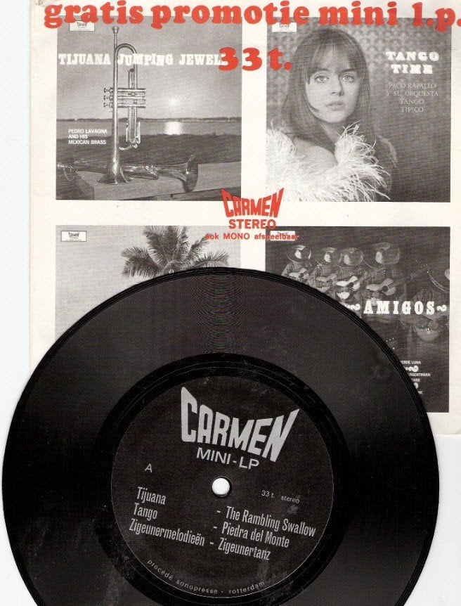 Vroom en Dreesman Flex Promo- LP 7'' [Sonopresse SHOL 1143], Ophalen, Gebruikt, Overige typen