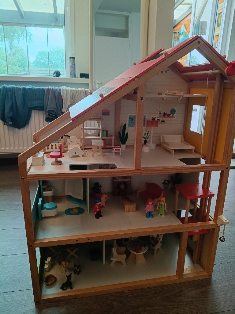 Poppenhuis, Ophalen, Gebruikt, Poppenhuis