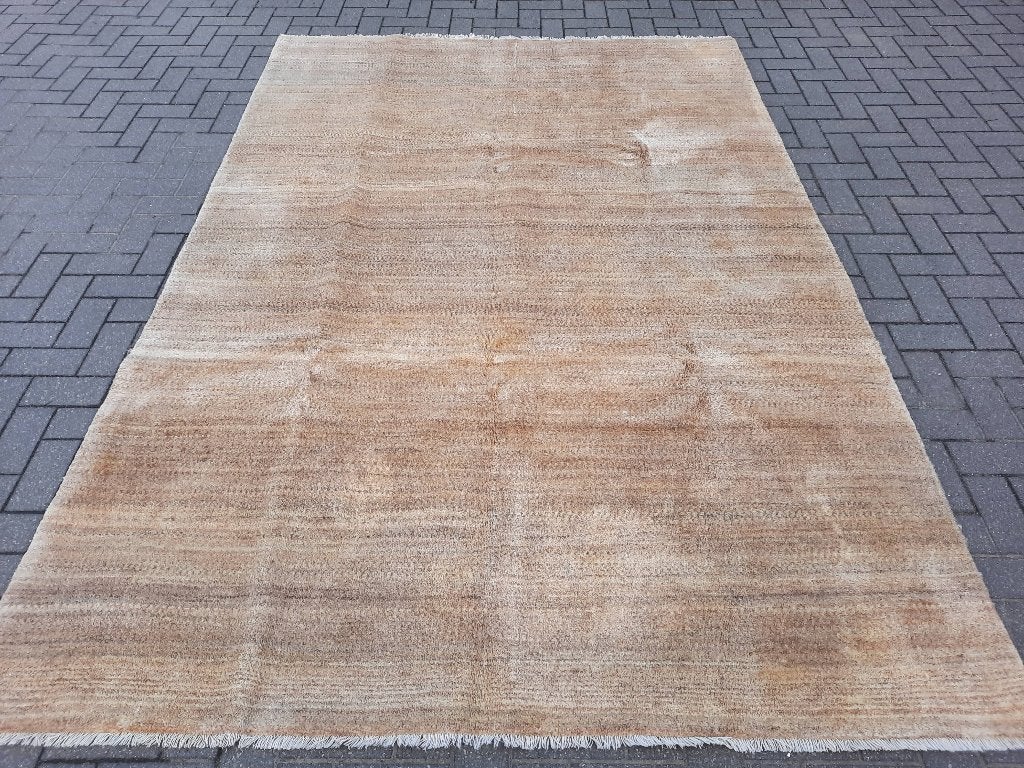 Gabbeh handgeknoopt moderne tapijt (Loribaft) 3.10 x 2.10 m, Ophalen, 200 cm of meer, Zo goed als nieuw, 200 cm of meer
