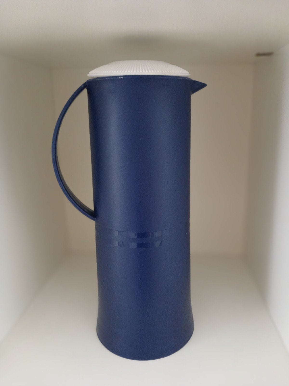 Vintage Tupperware Thermoskan "Thermowächter" – Donkerblauw, Ophalen of Verzenden, Huis en Inrichting