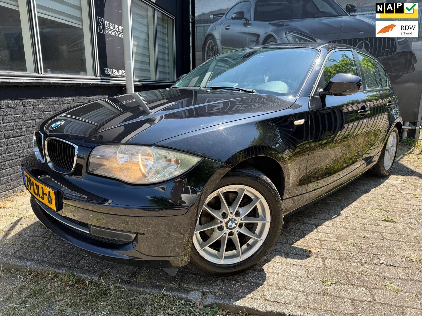 BMW 1-serie 116i Corporate Business Line Navi NAP, Auto's, 1-Serie, Euro 5, Achterwielaandrijving, Gebruikt