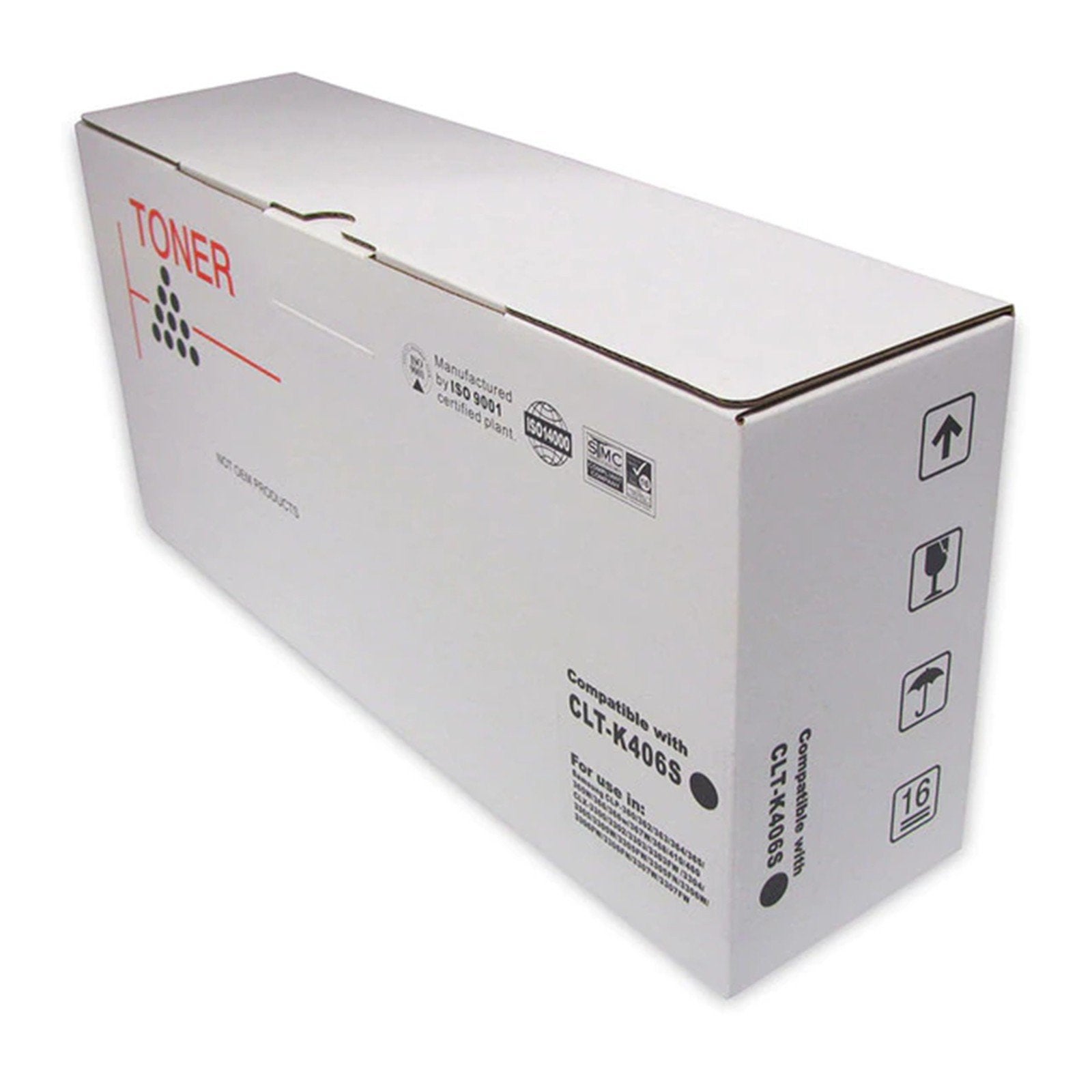 Zwarte Toner Cartridge Compatibel met CLT-K406S, Ophalen, Nieuw, Toner