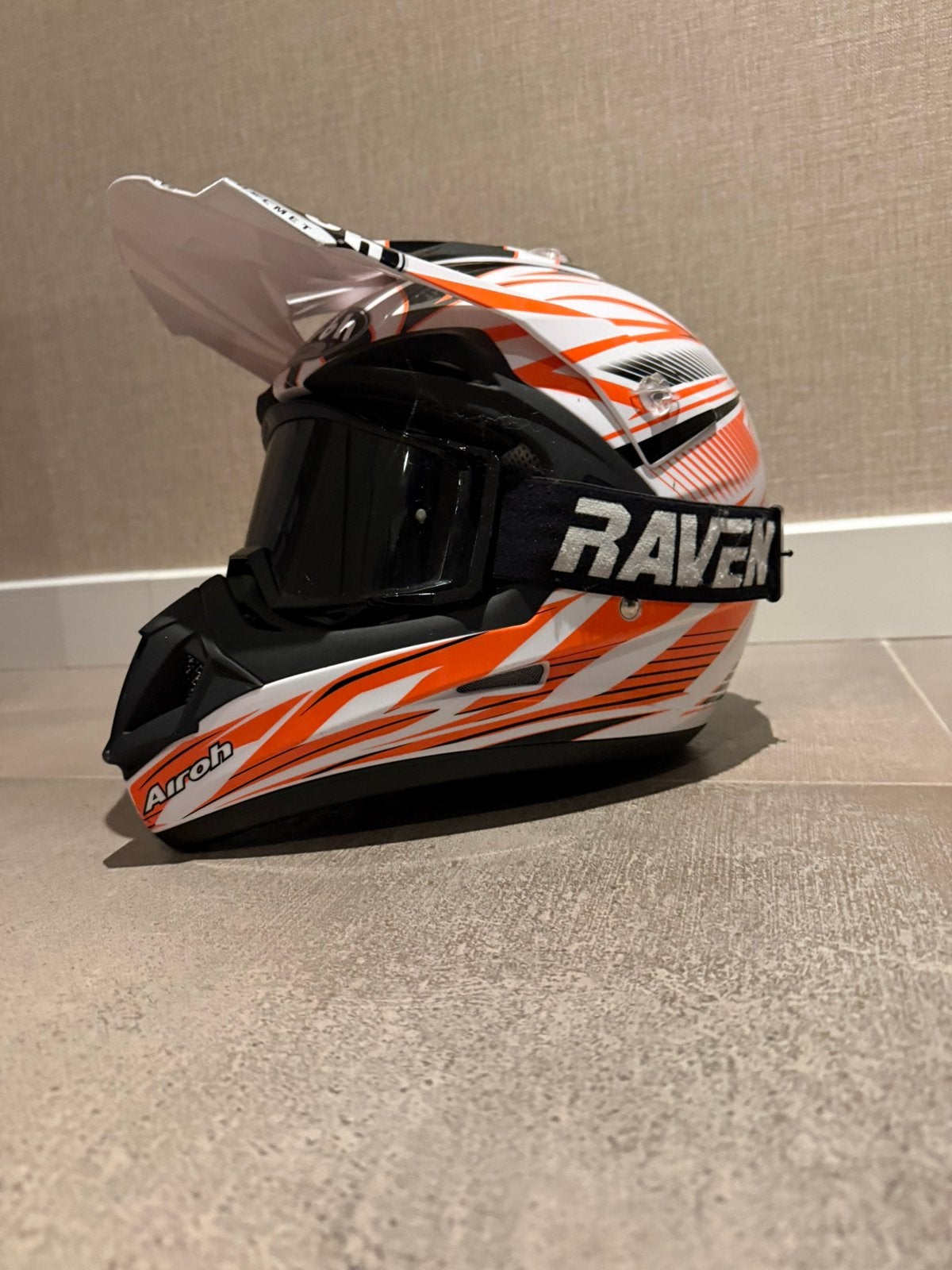 Cross helm incl bril, Motoren, Overige merken, M, Ophalen of Verzenden, Nieuw zonder kaartje