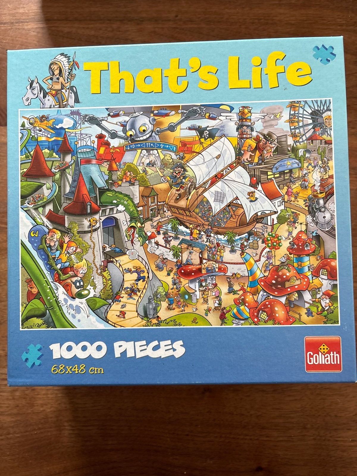 Goliath That's Life Legpuzzel 1000 stukjes, Hobby en Vrije tijd, Denksport en Puzzels, Ophalen of Verzenden, 500 t/m 1500 stukjes
