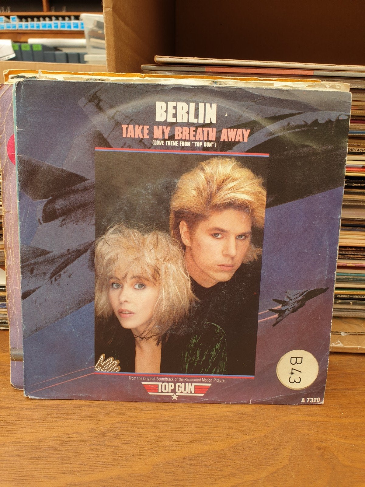 Berlin - Take my breath away (a1), Ophalen of Verzenden, Gebruikt, Pop