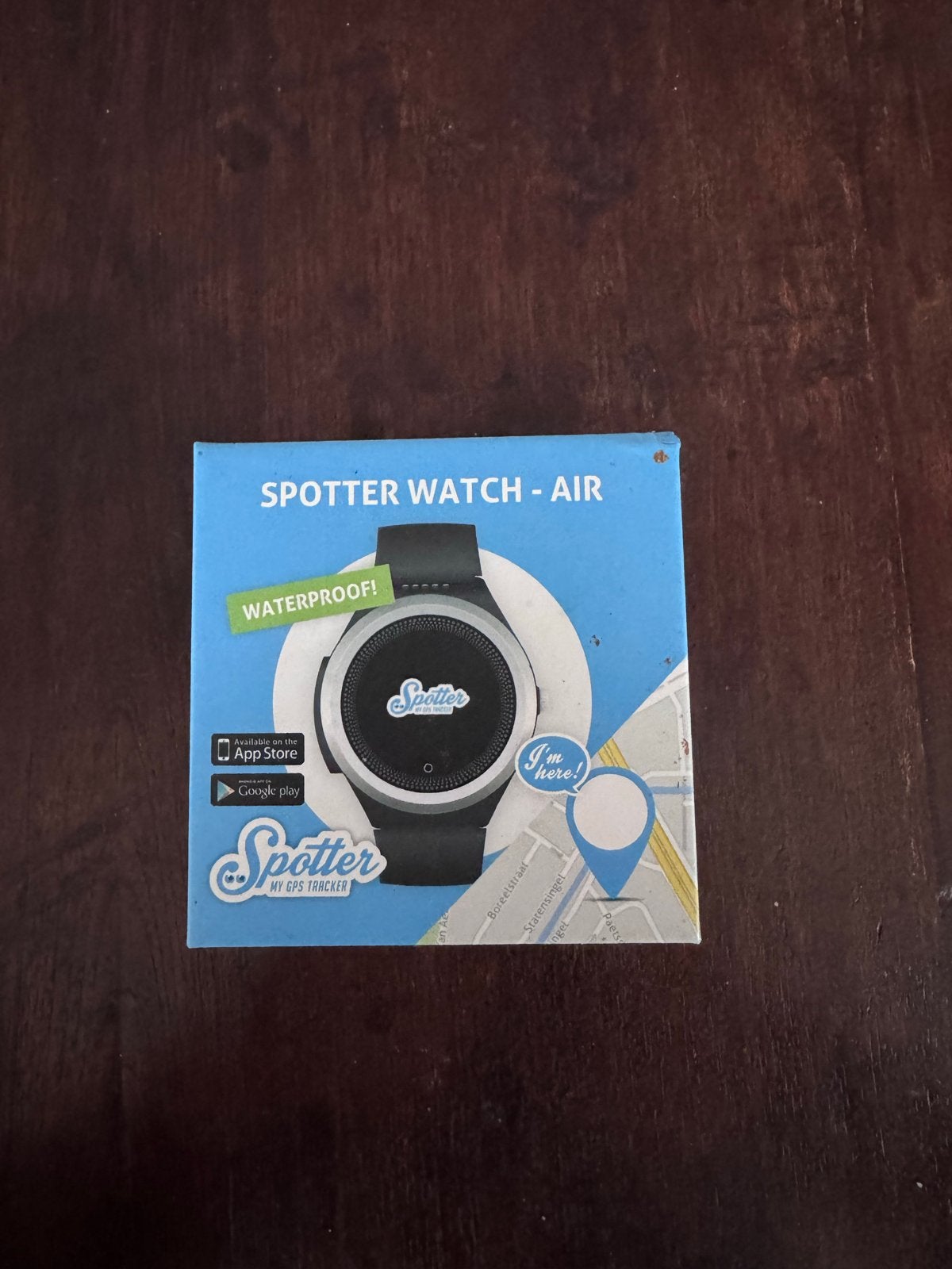 Spotter Watch - Air GPS Tracker - Weinig gebruikt, Zwart, Ophalen of Verzenden, Zo goed als nieuw, Waterdicht