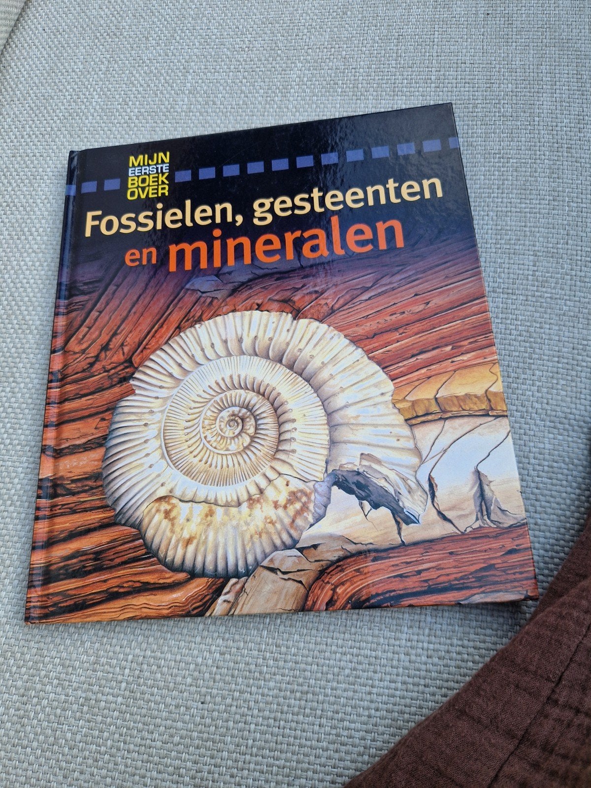 Mijn Eerste Boek Over: Fossielen, Gesteenten en Mineralen, Boeken, Ophalen of Verzenden