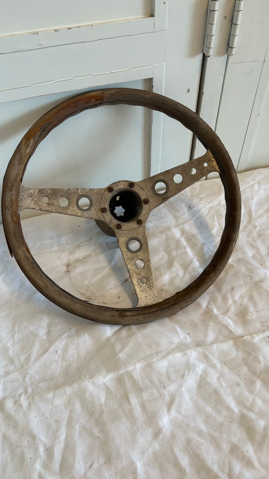 Vintage Personal "Collaudo Valdolona" Houten Sportstuur 6-71, Ophalen of Verzenden, Stuur, Peugeot, Stuur