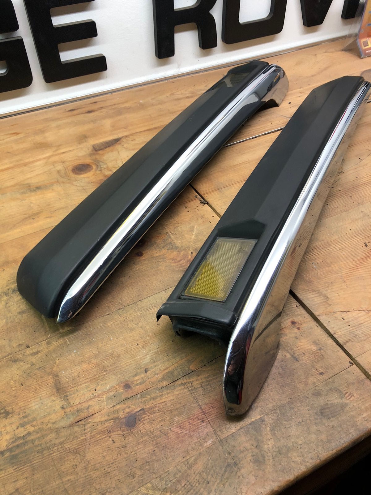 Bumperstukken achter Jaguar Daimler XJ40 XJ6, Auto-onderdelen, Gebruikt, Ophalen of Verzenden, Jaguar, Achter