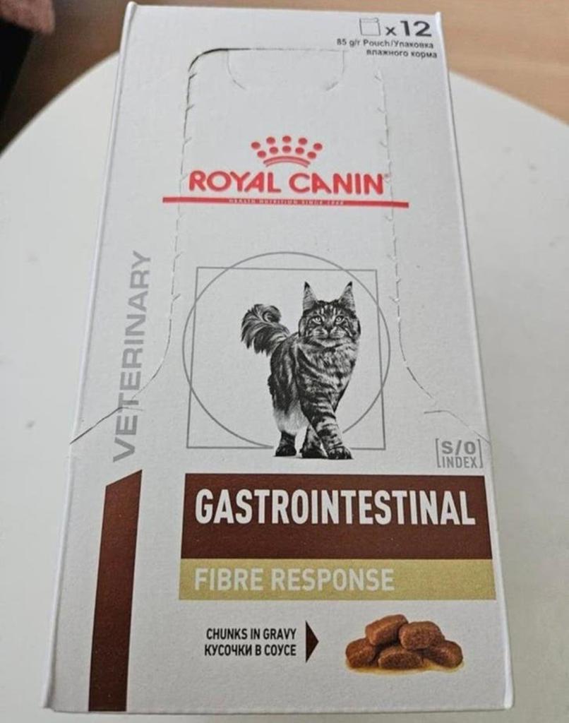Royal Canin fibre respons natvoer 1 doos + 10 zakjes, Dieren en Toebehoren, Ophalen of Verzenden, Kat
