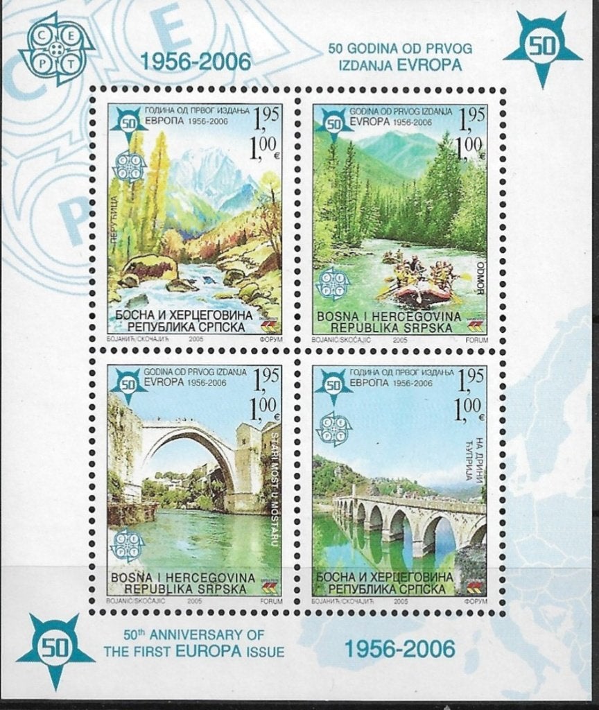 BOSNA-HERZEGOVINA. Mi.339-342., Postzegels en Munten, Ophalen of Verzenden, Overige landen, Postfris