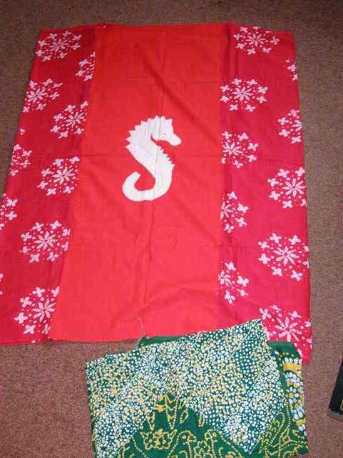 Twee Batik kleden, Ophalen of Verzenden