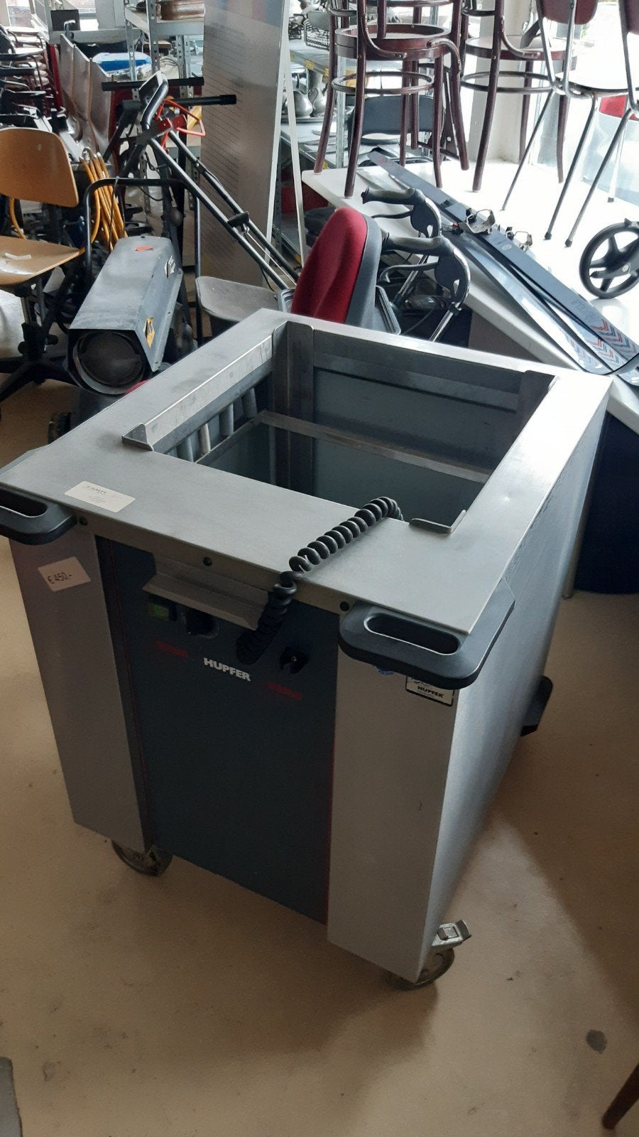 Korvenstapelaar Hupfer KOUH/50-50 verwarmd, Huis en Inrichting, Ophalen, Info@tommysmit.nl, Gebruikt, T.Smit outlet Store