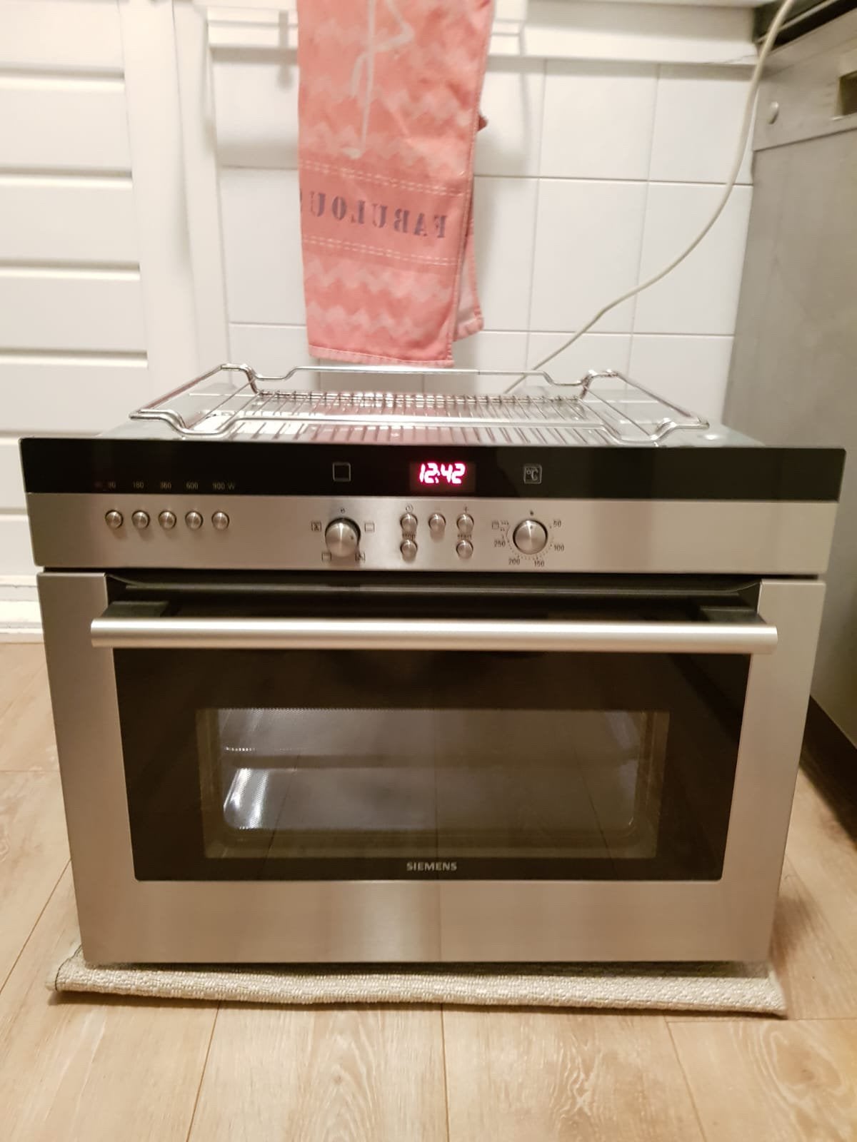 Siemens combi oven, Ophalen, Zo goed als nieuw