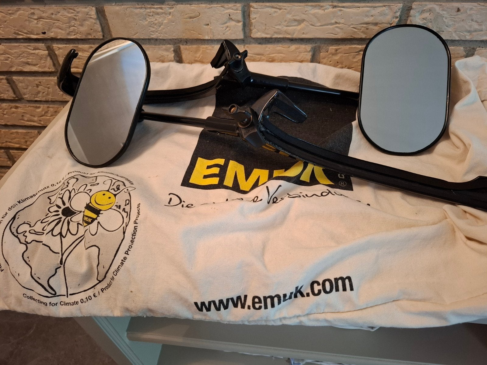 Emuk caravanspiegels 100169 voor VW Touran vanaf 2015, Ophalen of Verzenden, Gebruikt