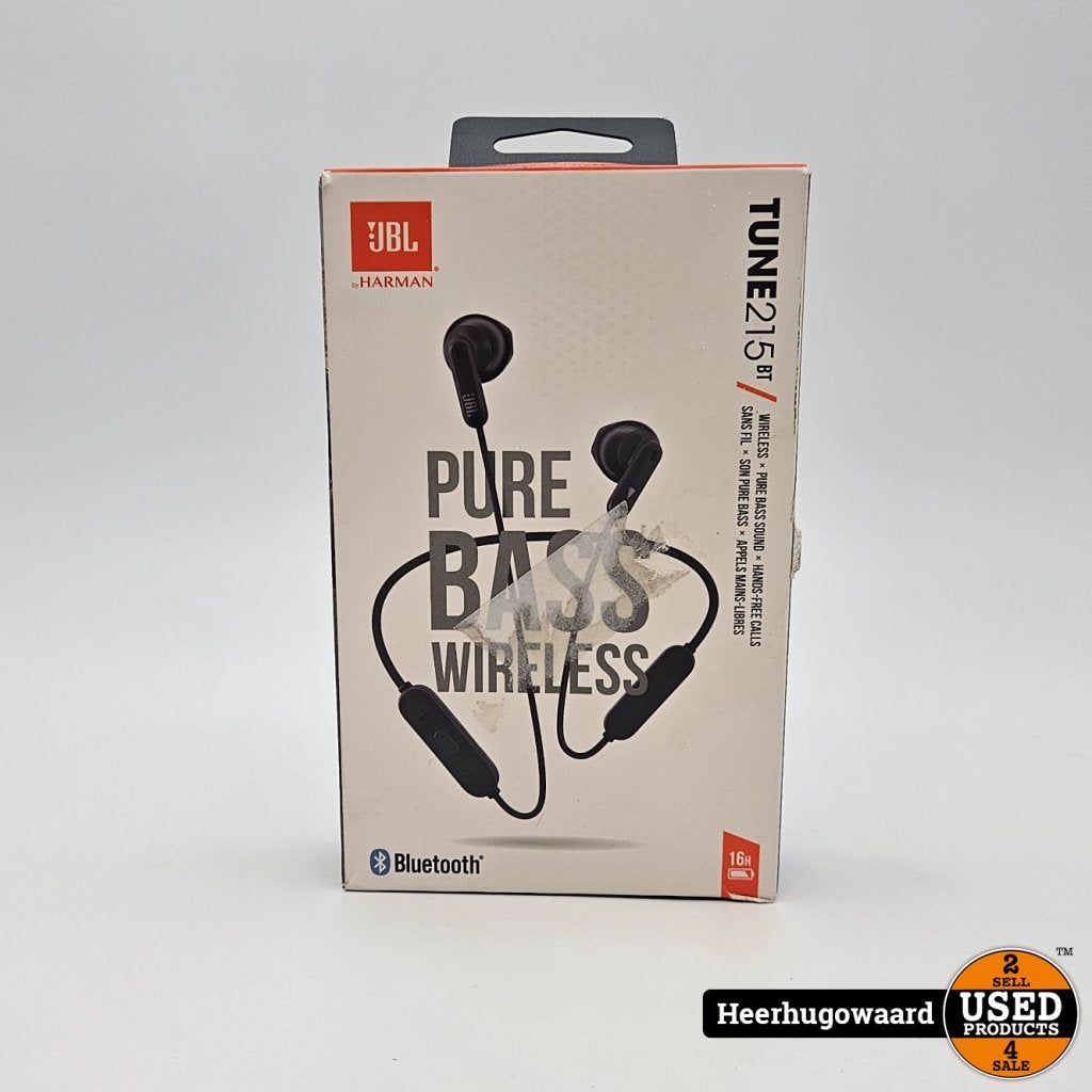 JBL Tune 215 BT Oordopjes in Zeer Nette Staat