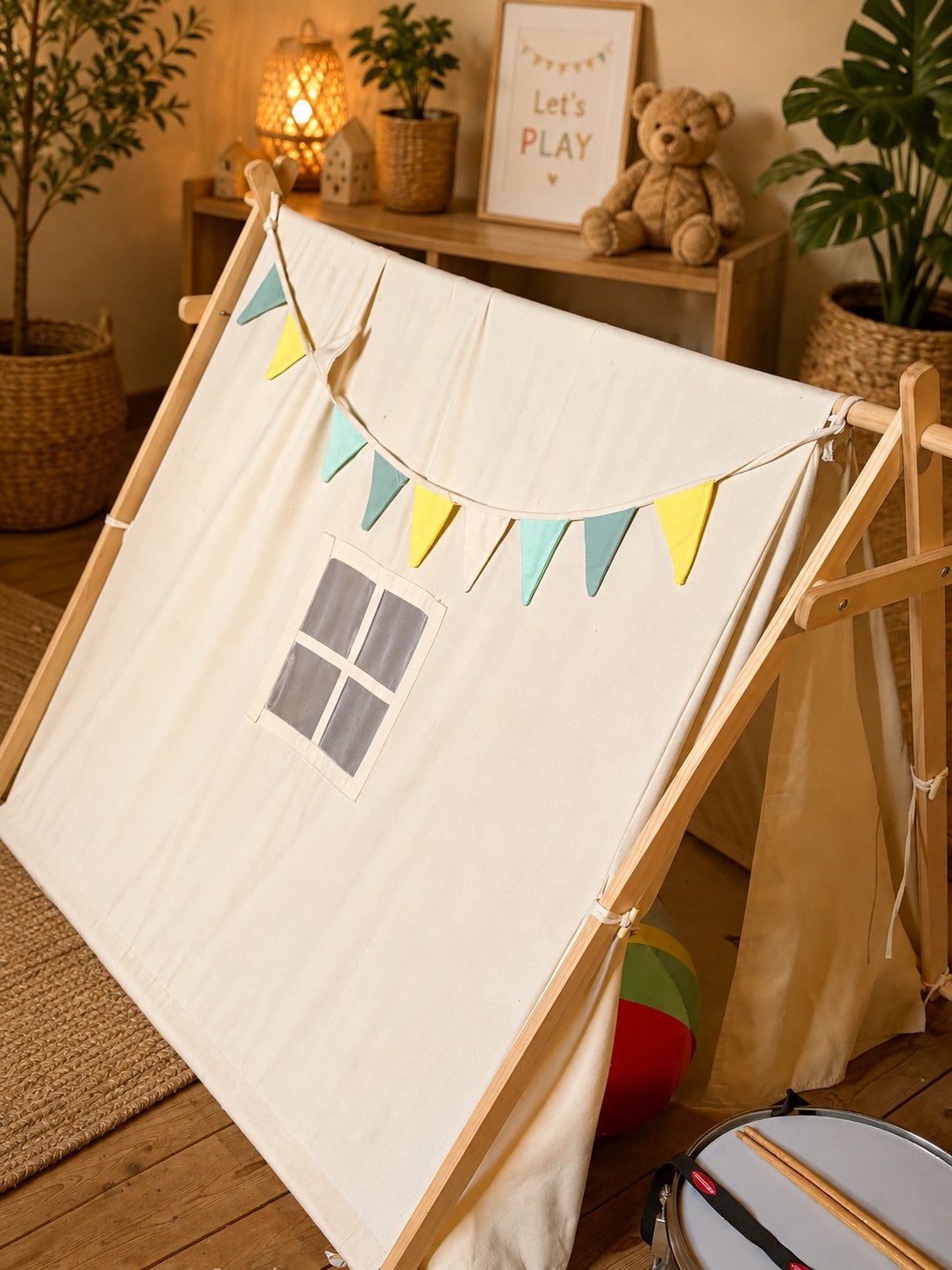 Leuke speeltent voor kinderen - ideaal voor binnen, Ophalen of Verzenden, Zo goed als nieuw