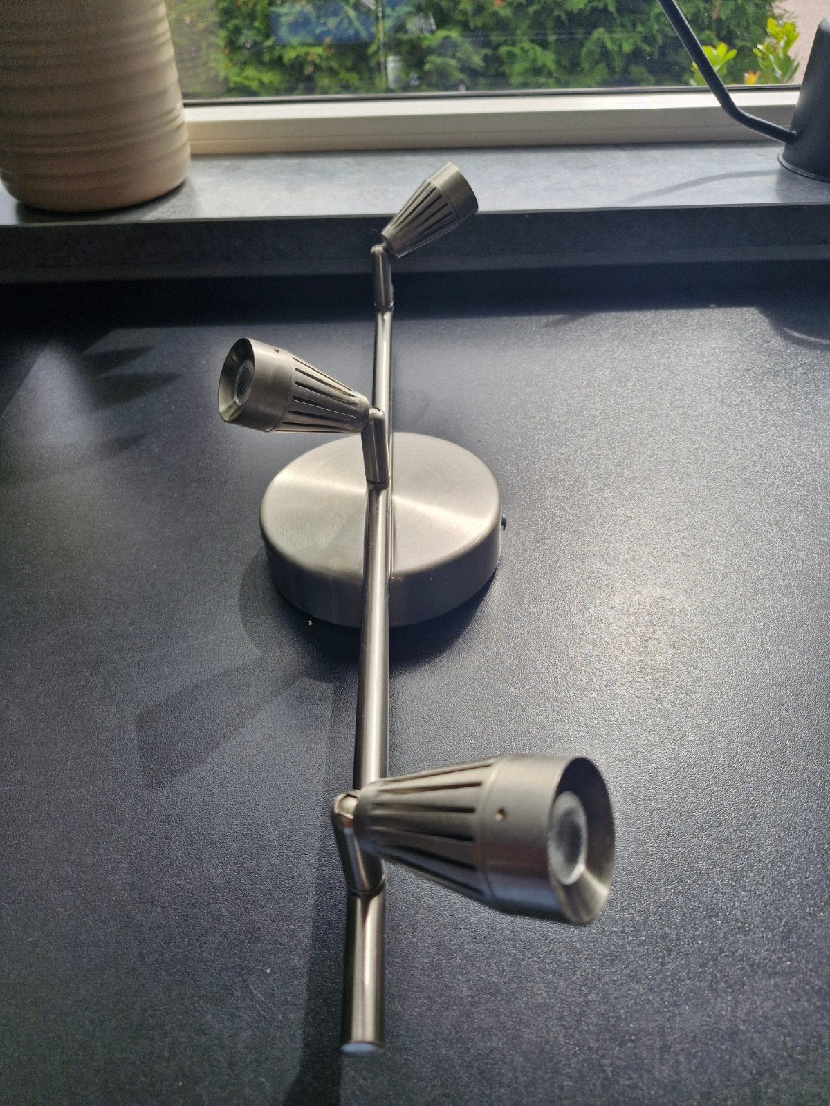 4x Ikea Rymden plafondlamp 3 LED spotjes, Gebruikt, Ophalen of Verzenden, LED, Geschikt voor plafondmontage