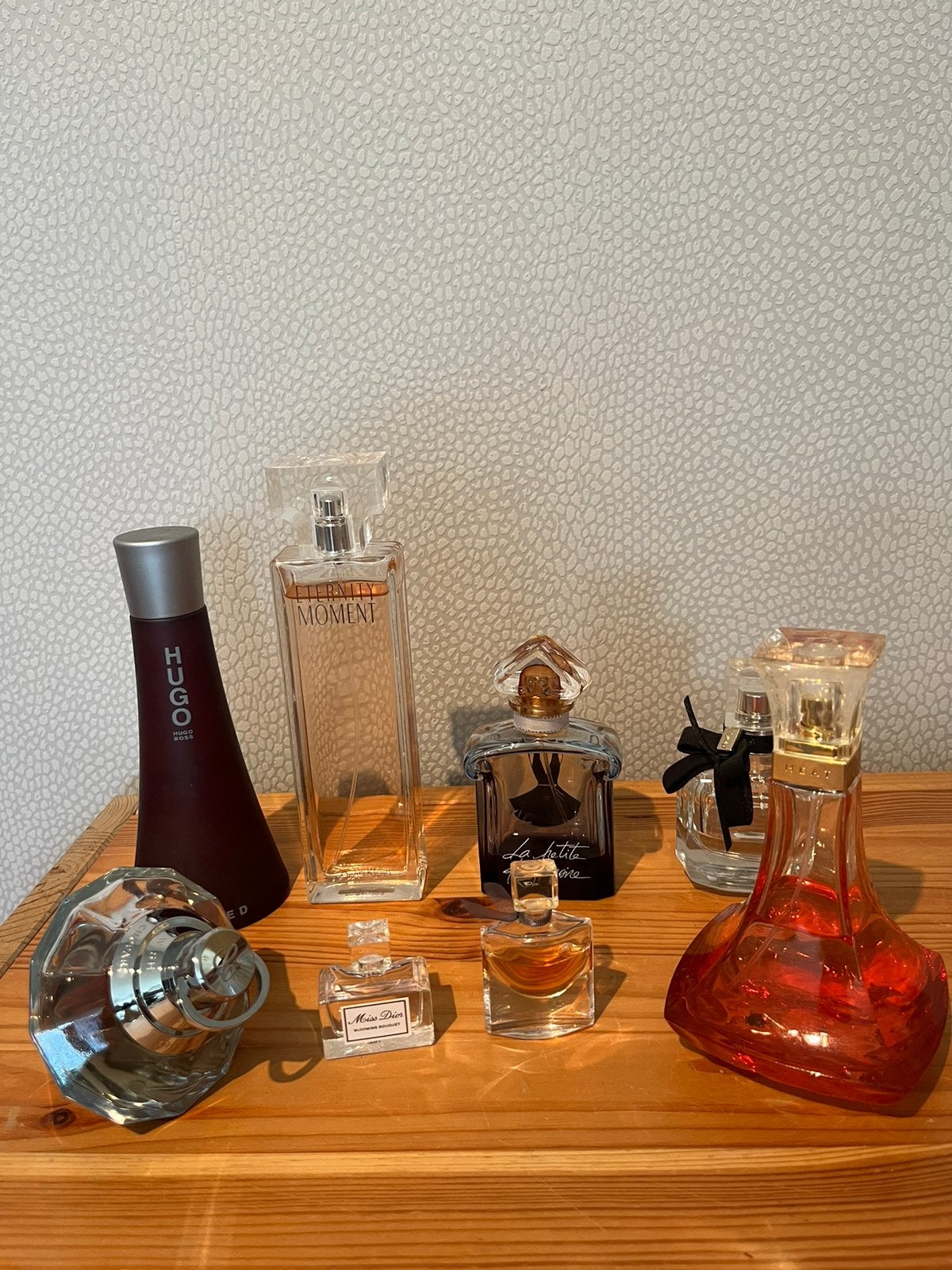 Luxe set parfums, Ophalen of Verzenden, Zo goed als nieuw, Miniatuur