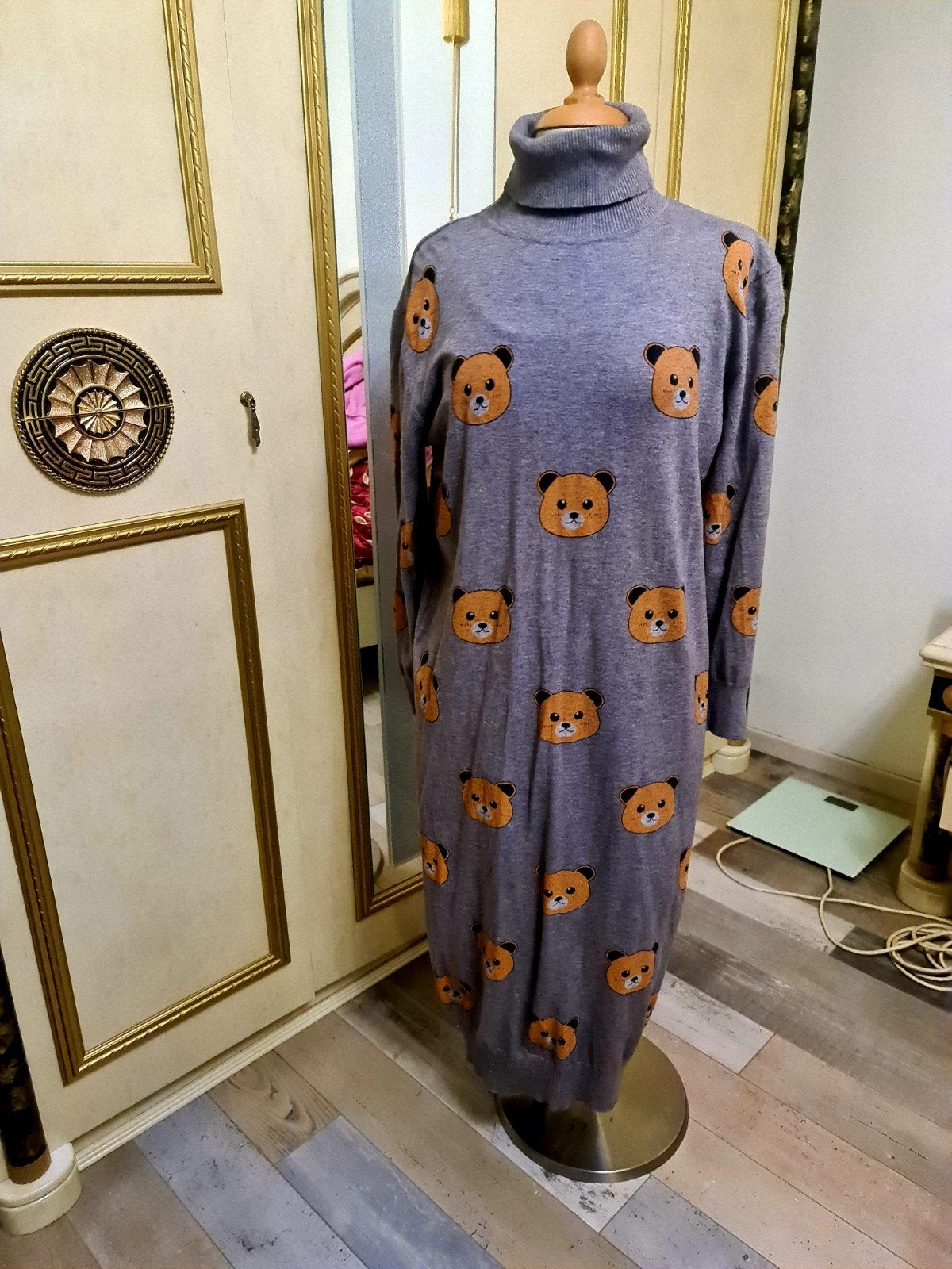 Jurk, Ophalen of Verzenden, Zo goed als nieuw, Maat 46/48 (XL) of groter, Onder de knie