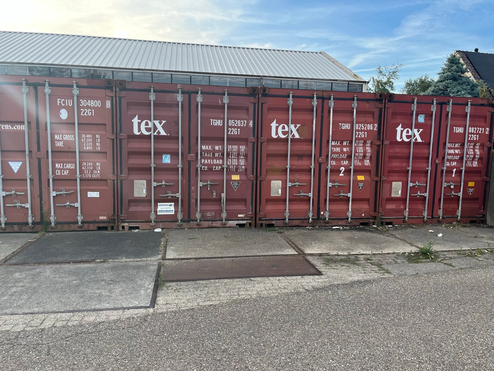opslagcontainers te huur, Ophalen of Verzenden