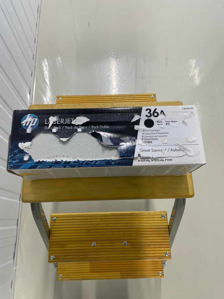 HP LaserJet 36A Dual Pack Toner Cartridge (CB436AD), Computers en Software, Printerbenodigdheden, Nieuw, Toner, Ophalen of Verzenden