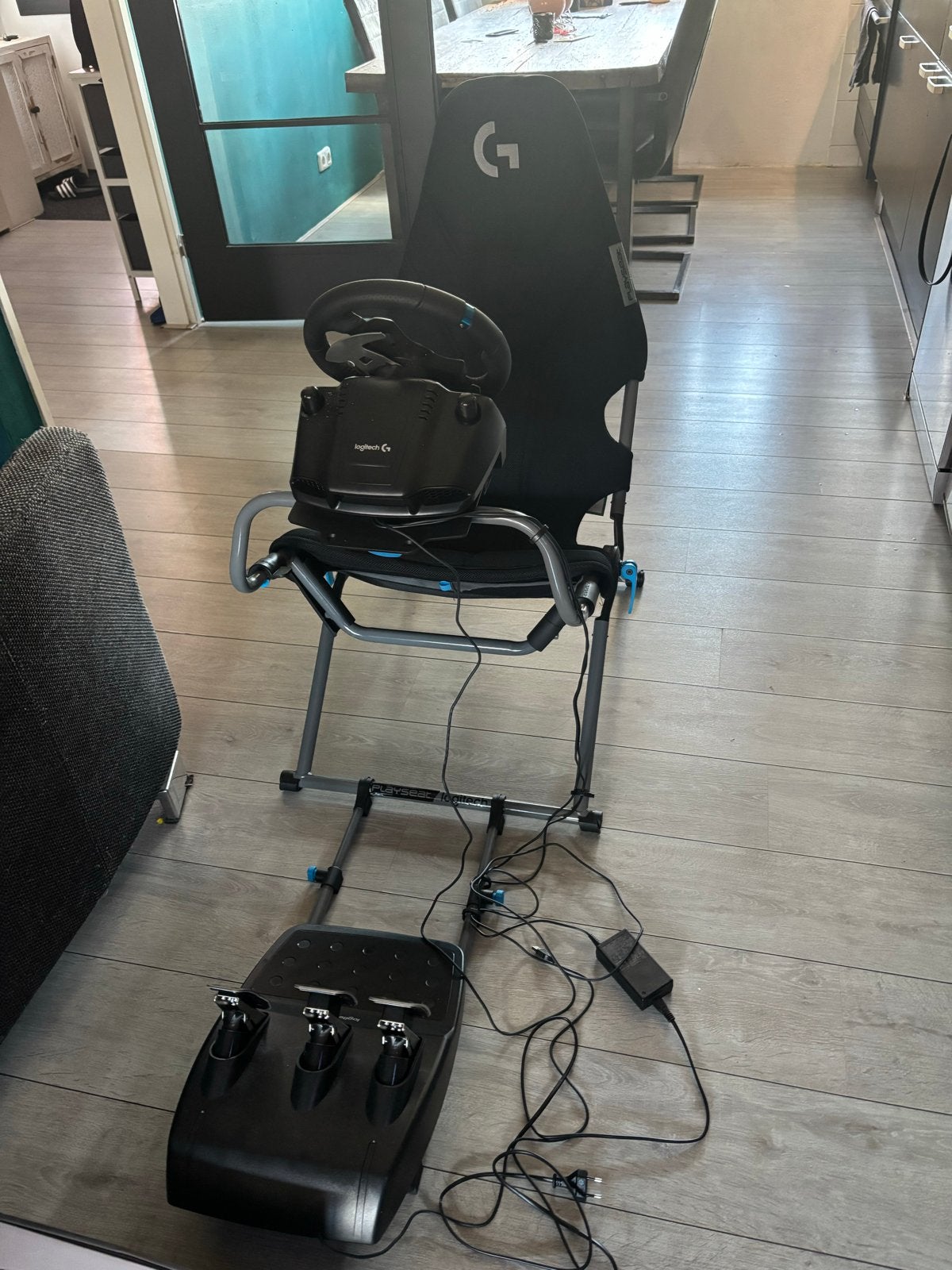 Playseat Challenge X Logitech G Edition met Logitech G29, Ophalen, Zo goed als nieuw, Playseat of Racestoel, PlayStation 5