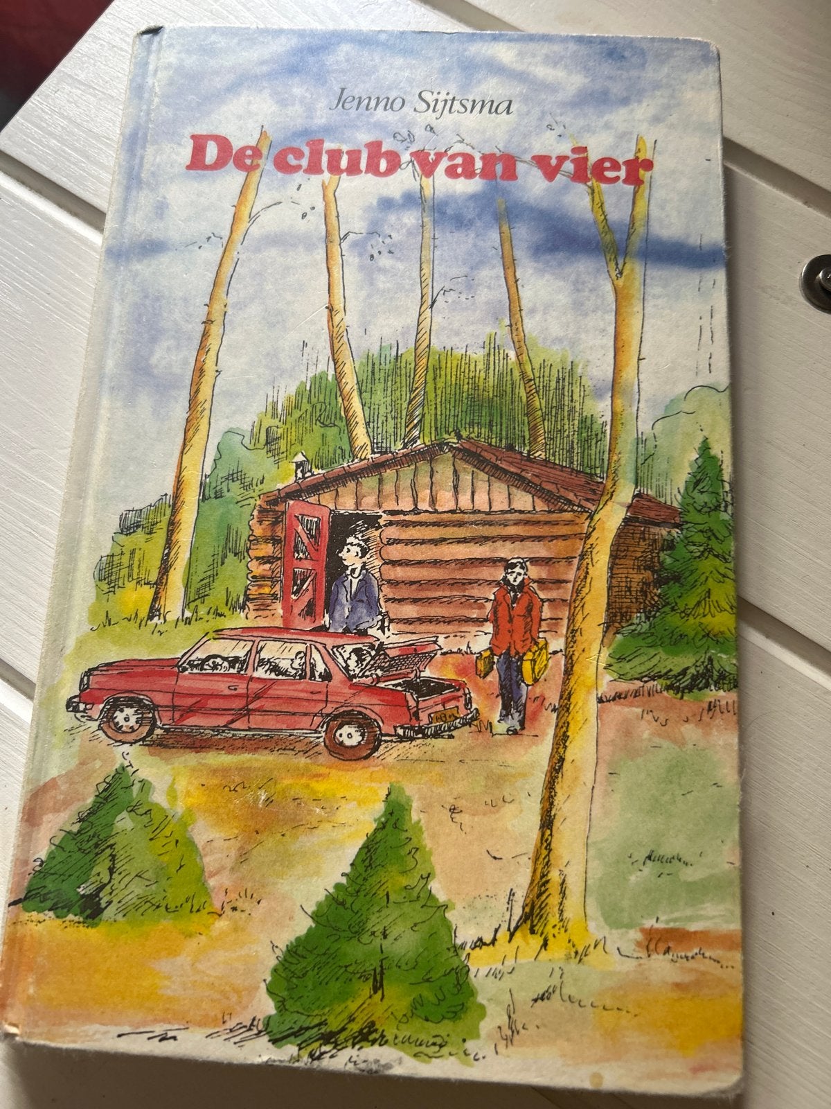 De club van vier - Jenno Sijtsma, Ophalen of Verzenden, Gelezen, Fictie algemeen