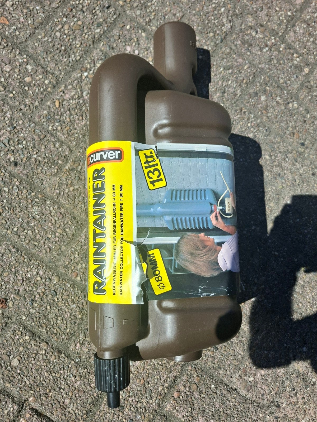 regenopvang via regenpijp, Tuin en Terras, Minder dan 75 liter, Ophalen, Zo goed als nieuw, Met kraantje