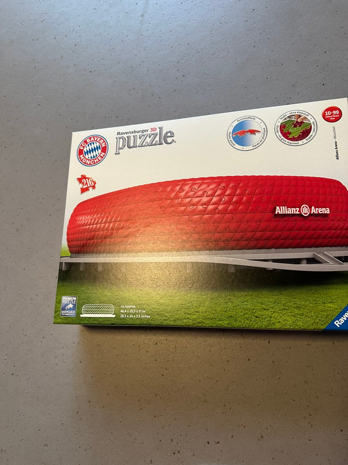 3D puzzel Alianz Arena (FC Bayern Munich), Ophalen, Zo goed als nieuw, Overige thema's, Pons of Mal