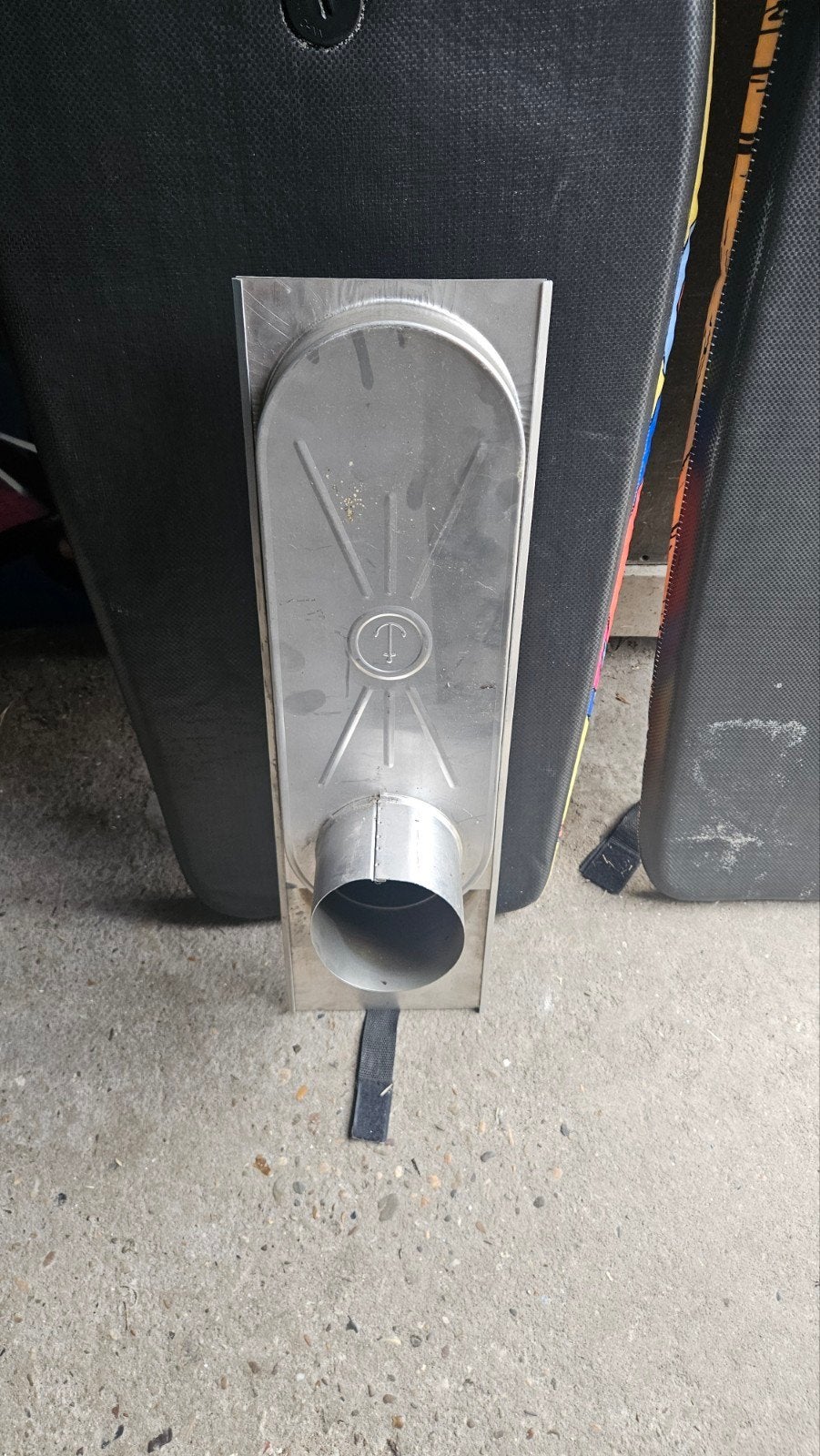 RVS rookgasafvoer pijp voor kachel of CV-ketel, Ophalen, 30 tot 80 cm, Gebruikt, Overige typen