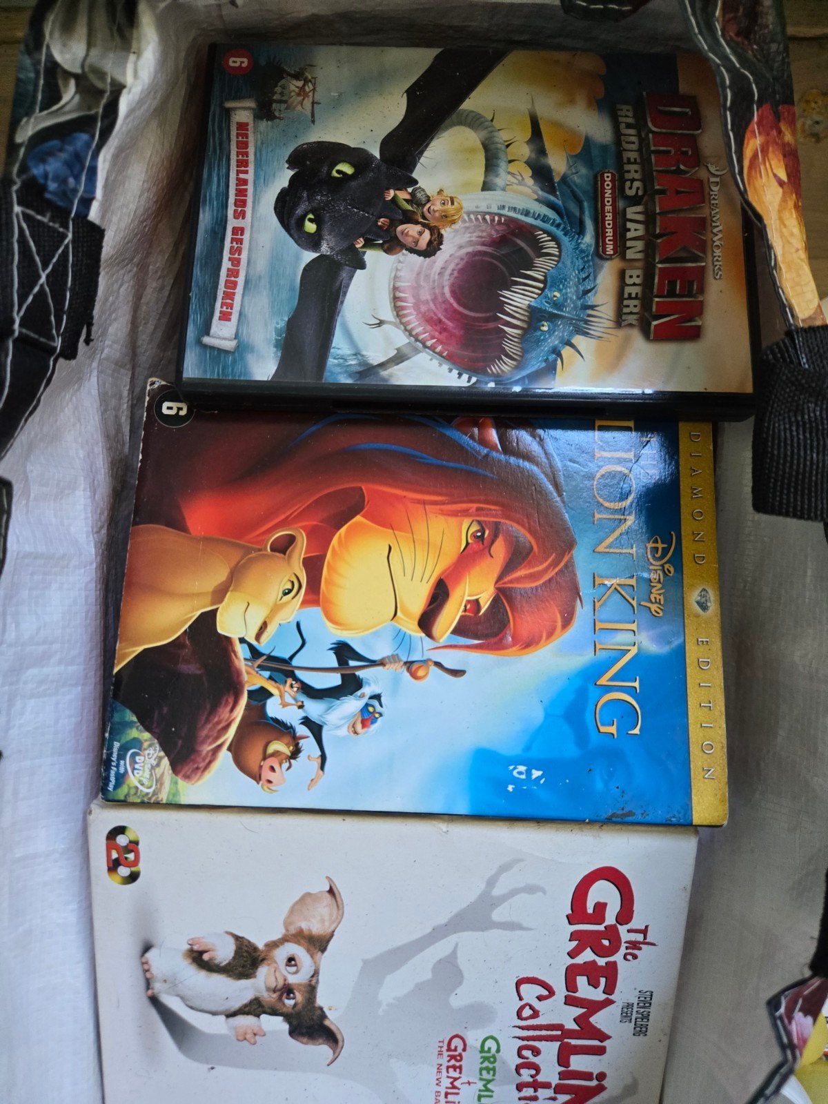 bigshopper vol dvds, Alle leeftijden, Ophalen, Zo goed als nieuw, Overige typen
