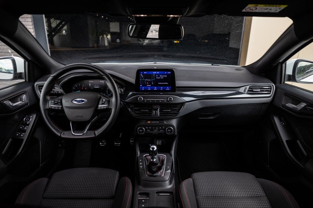 Ford Focus 1.0 EBH ST L. Bns | ACC | Camera | B&O (bj 2021), 12 maanden, Stof, Gebruikt, Wit