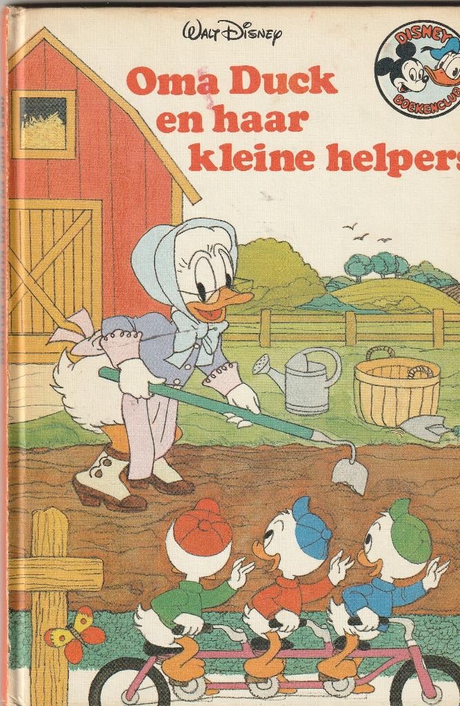 Oma duck en haar kleine helpers walt disney jaren 70 boekje, Ophalen of Verzenden, Gelezen, Fictie algemeen
