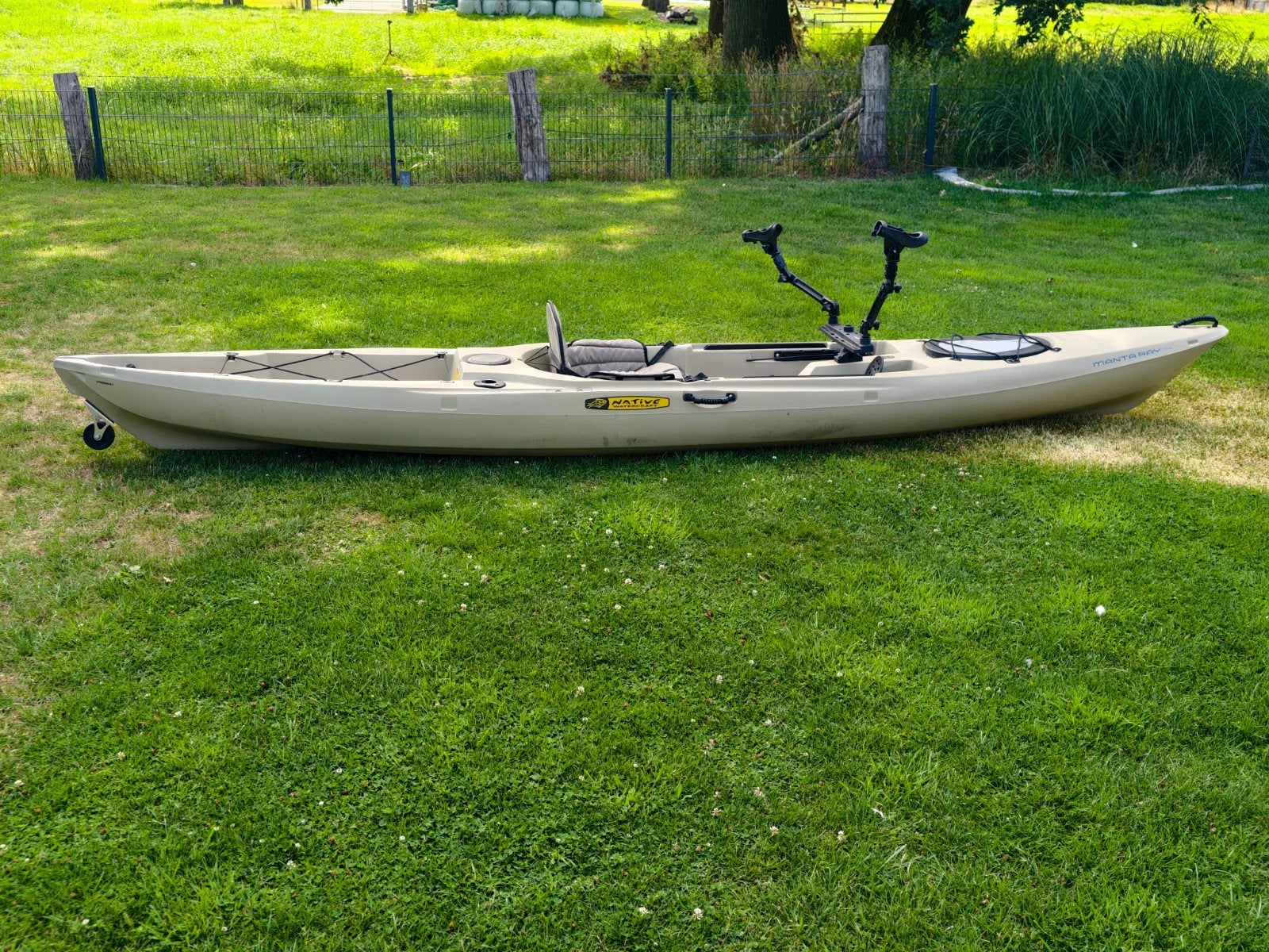 Native watercraft manta Ray 14 sit on top kayak, Ophalen, Gebruikt, 300 cm of meer, Complete set