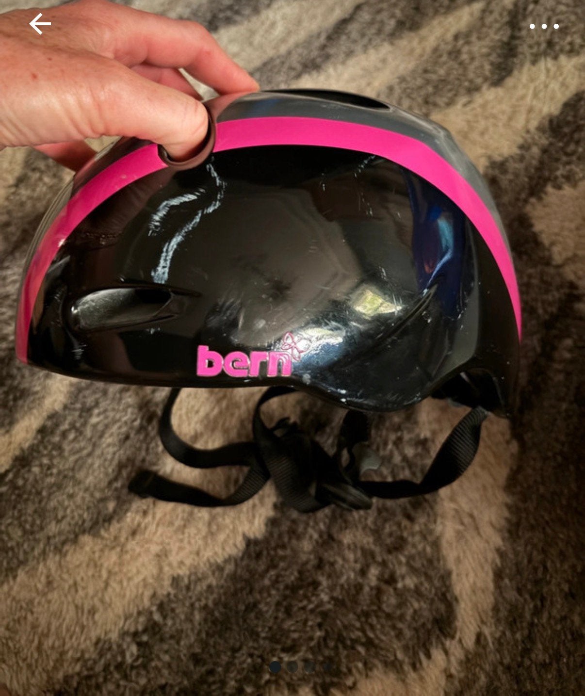 Pink Bern Berkeley Zip Mold Helm - XS, Zwart Dames, Ophalen of Verzenden, Gebruikt, XS, Dame