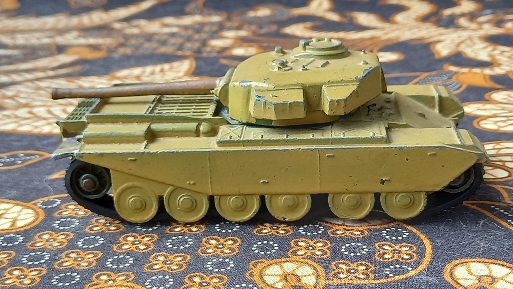 Centurion tank oud militaria model Dinky Toys 651 13,5 cm., Ophalen of Verzenden