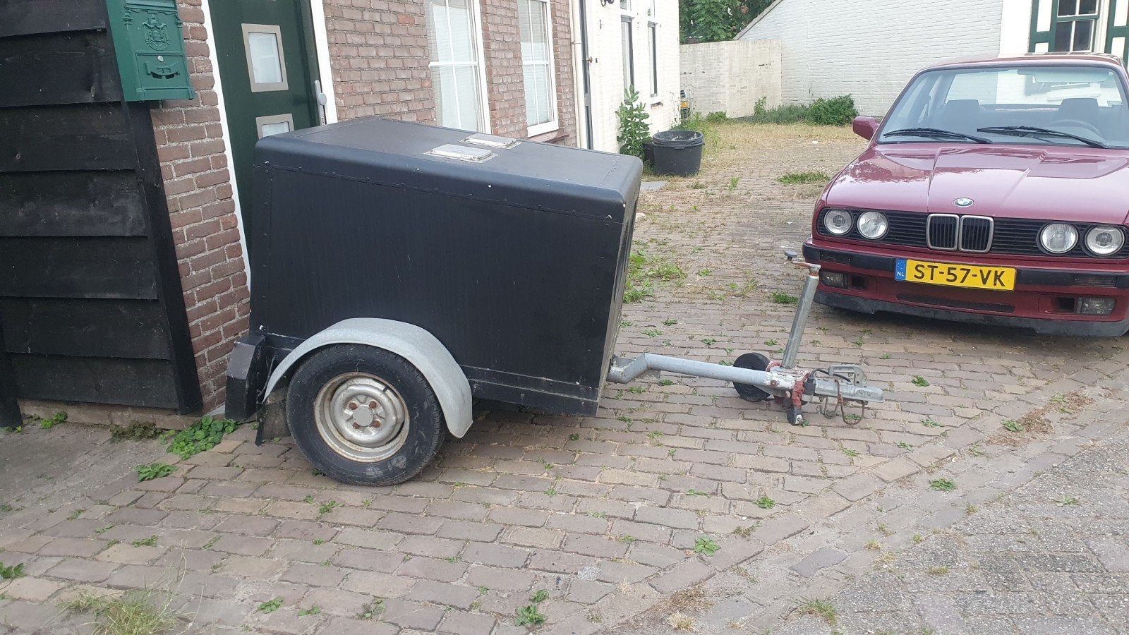Honden aanhanger 2 grote honden, Ophalen, Gebruikt