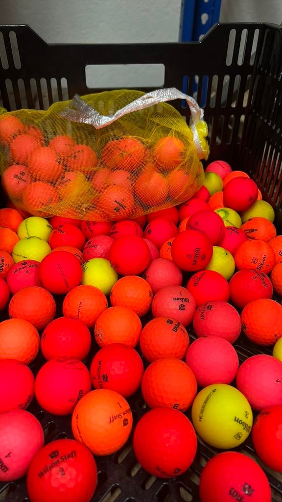 50 Stuks Wilson Staff Duo Soft Matte Golfballen, Ophalen of Verzenden, Bal(len)