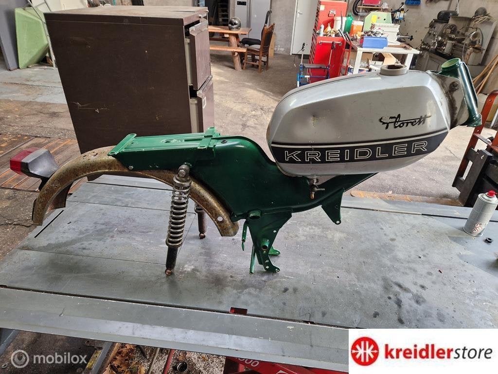 Kreidler Frame voor onderdelen of crossbrommer bouwen, Fietsen en Brommers, Gebruikt, Kreidler, Ophalen of Verzenden, Kreidler