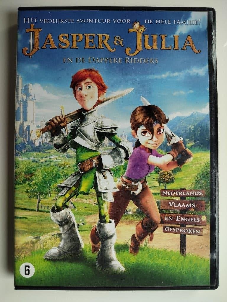 Jasper & Julia en de Dappere Ridders (2013), Cd's en Dvd's, Europees, Tekenfilm, Ophalen of Verzenden, Zo goed als nieuw
