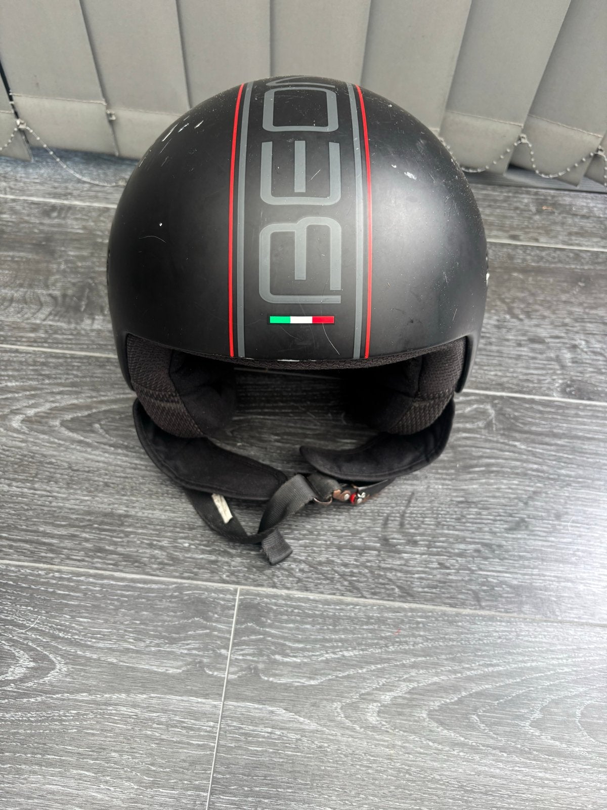 Scooterhelm, Fietsen en Brommers, Brommerhelmen, Ophalen, Gebruikt