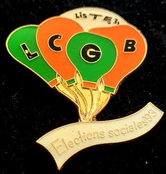 LCGB ballon pin, Verzenden, Nieuw, Transport, Speldje of Pin