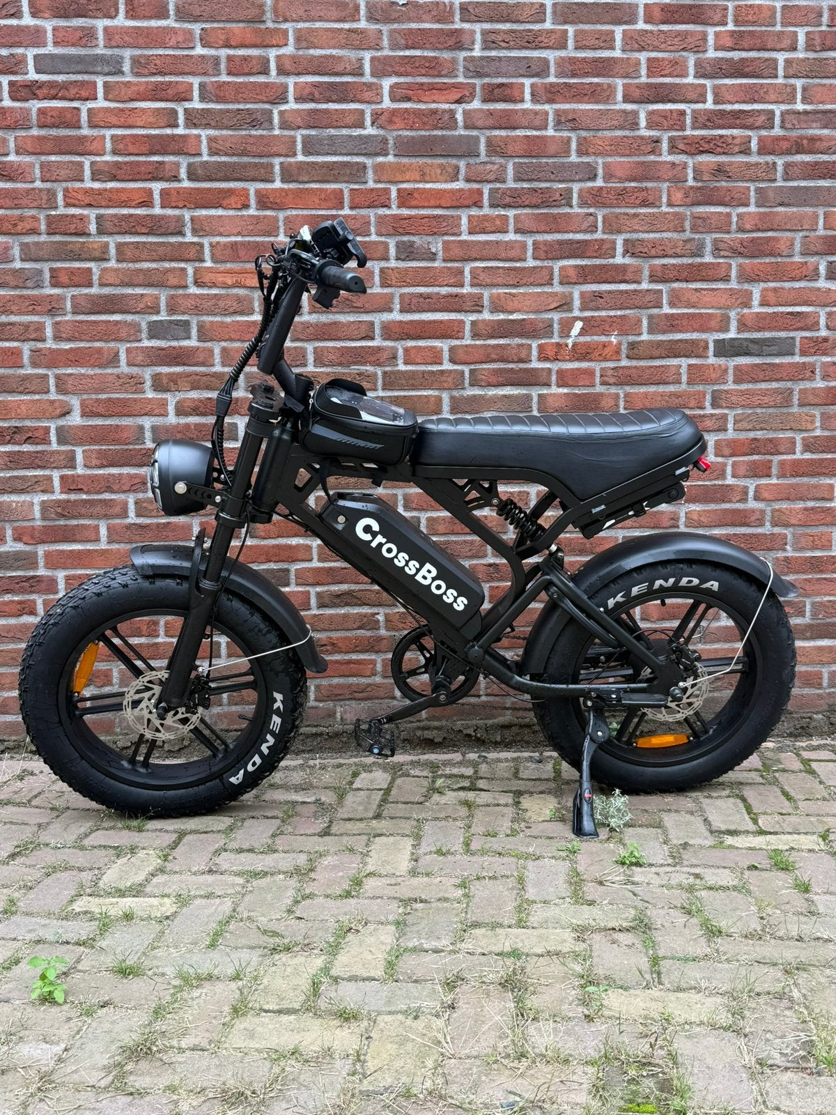 Fatbike crossboss 1100 km zgan, Ophalen, Zo goed als nieuw, Overige merken